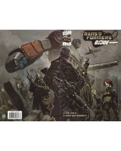 TRANSFORMERS GIJOE #1 PAT LEE CVR WRAPAROUND