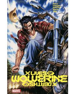 X LIVES AND DEATHS OF WOLVERINE HC BROOKS DM VAR